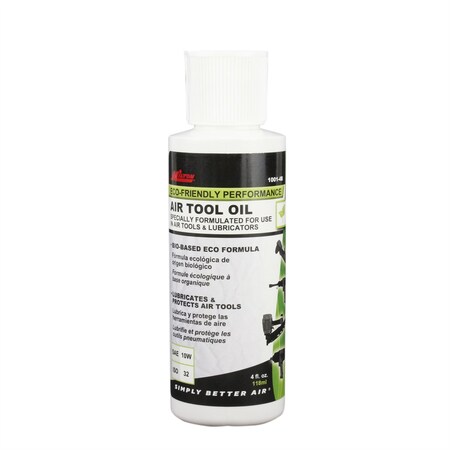 Milton Air Tool Oil Eco-Friendly Flip Top 4 Oz. 1001-4B